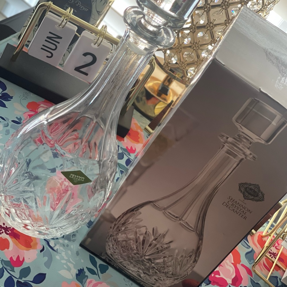 Shannon Crystal Decanter